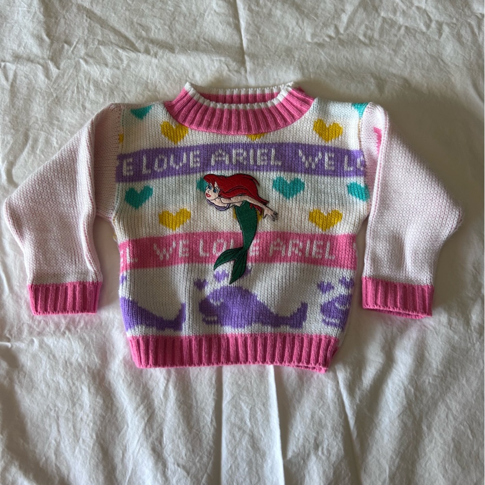 Vintage Little Mermaid Sweater